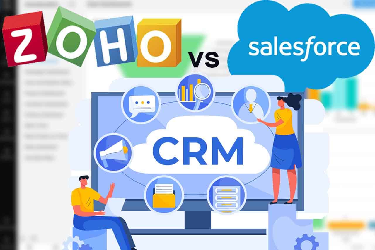 Imagen Zoho vs Salesforce comparativa de CRM