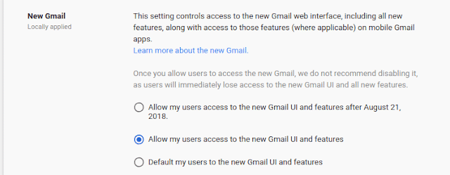 New Gmail GA