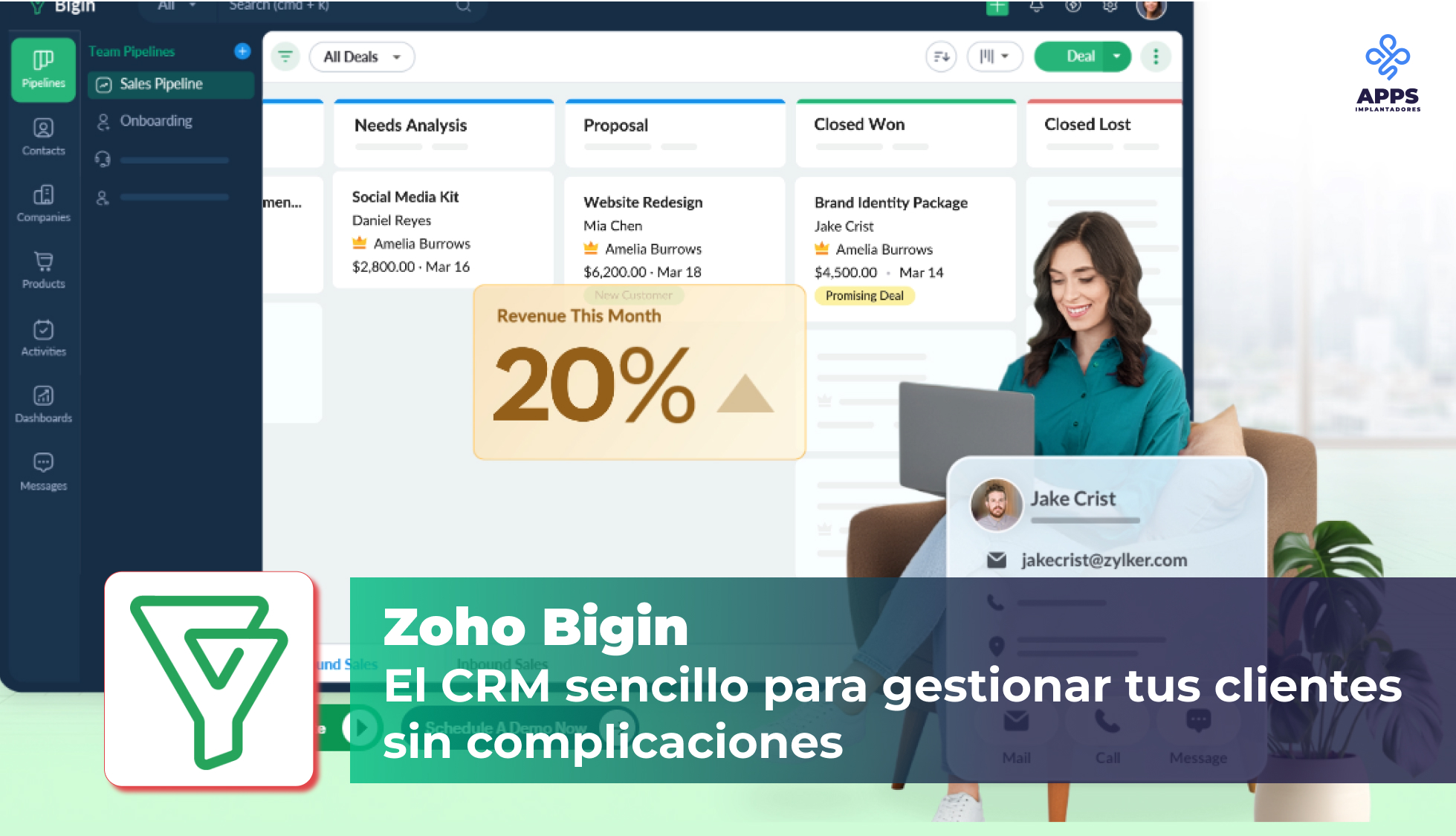 Zoho Bigin