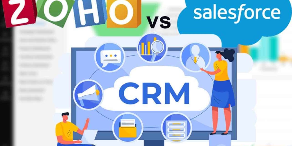 Imagen Zoho vs Salesforce comparativa de CRM