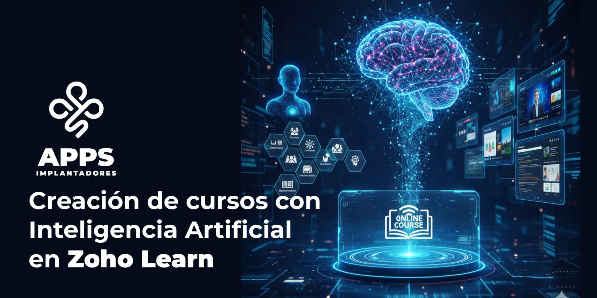 Creación de cursos con Inteligencia Artificial en Zoho Learn blog